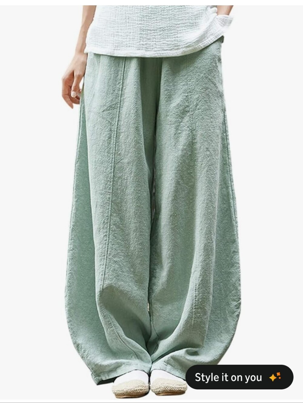IXIMO Linen Balloon Pant